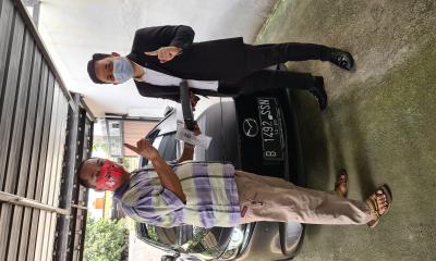 Terimakasih sudah membeli mazda 3 Hatchback melalu Tri