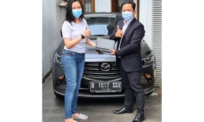 Thx ka Lala ata kepercayaan pembelian mazda CX3 sport melalui Tri mazda