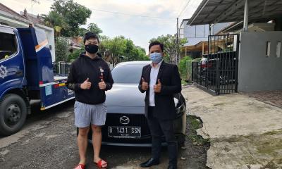 Terimakasih sudah percayakan pembelian mazda 3 Hatchback melalui Tri Mazda